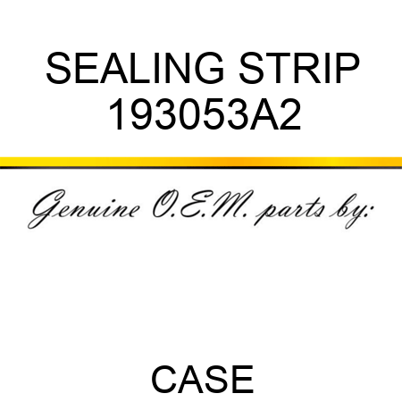 SEALING STRIP 193053A2