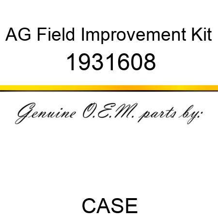 AG Field Improvement Kit 1931608