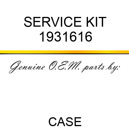 SERVICE KIT 1931616