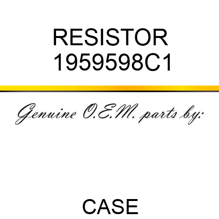 RESISTOR 1959598C1