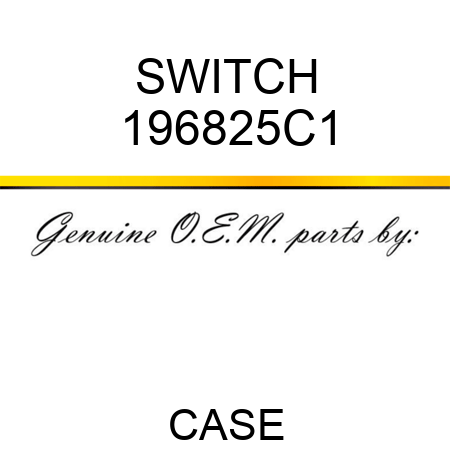 SWITCH 196825C1
