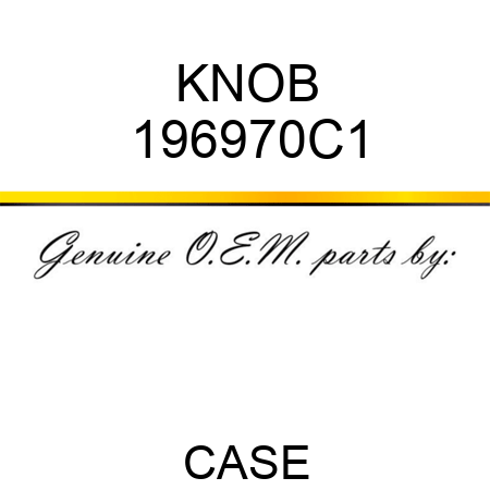 KNOB 196970C1