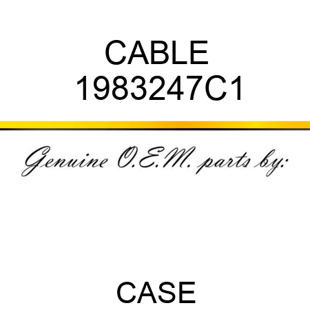 CABLE 1983247C1