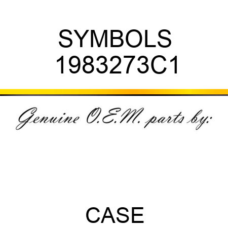 SYMBOLS 1983273C1