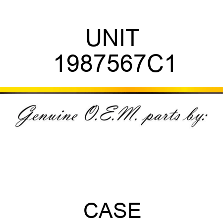 UNIT 1987567C1