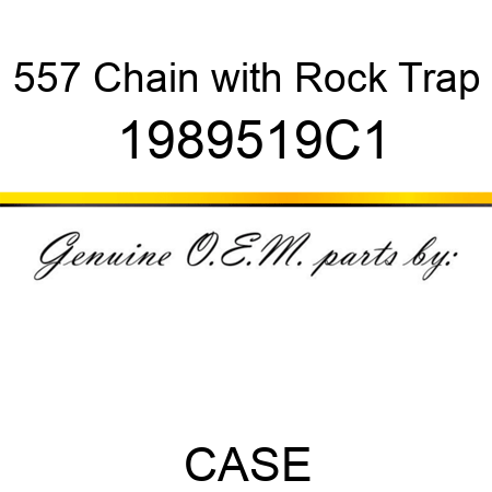 557 Chain with Rock Trap 1989519C1