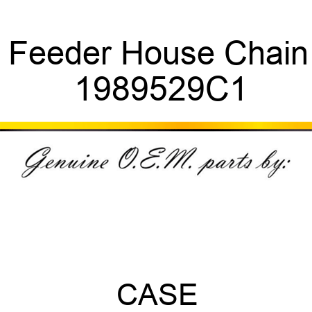 Feeder House Chain 1989529C1