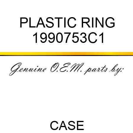 PLASTIC RING 1990753C1