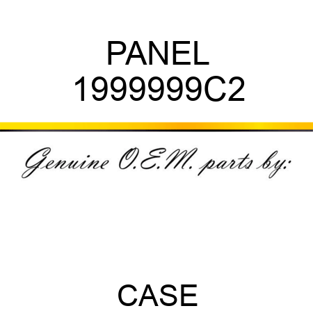 PANEL 1999999C2