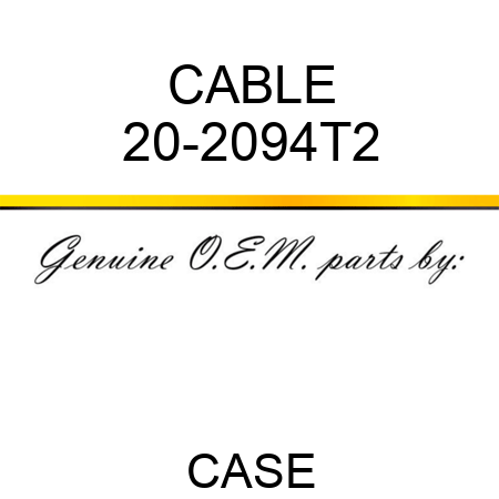 CABLE 20-2094T2