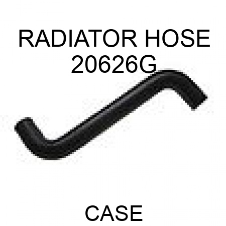 RADIATOR HOSE 20626G