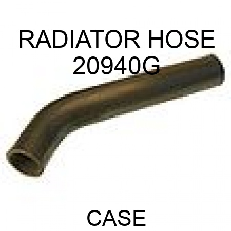 RADIATOR HOSE 20940G