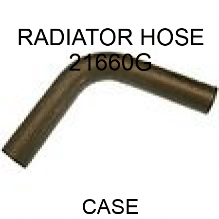 RADIATOR HOSE 21660G