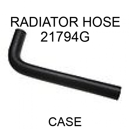 RADIATOR HOSE 21794G