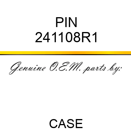 PIN 241108R1