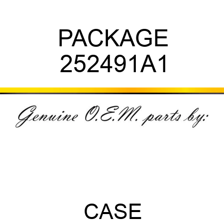 PACKAGE 252491A1