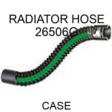 RADIATOR HOSE 26506G