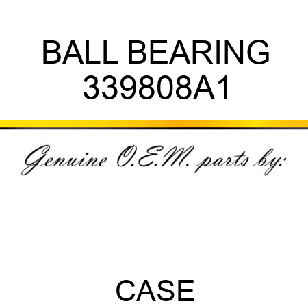 BALL BEARING 339808A1