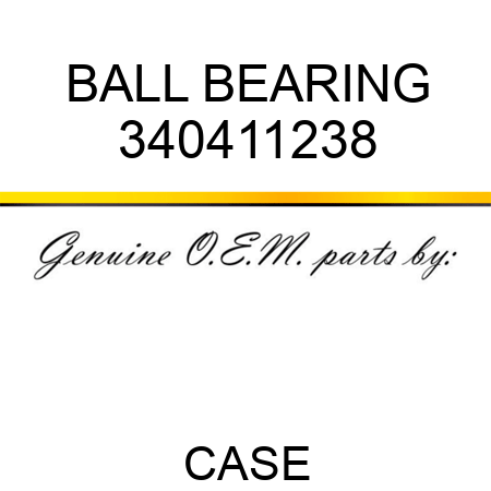 BALL BEARING 340411238