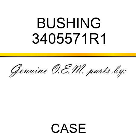 BUSHING 3405571R1
