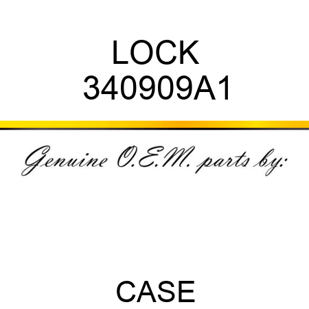 LOCK 340909A1