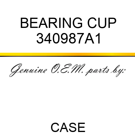 BEARING CUP 340987A1