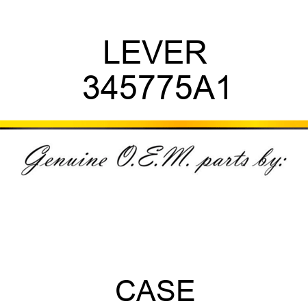 LEVER 345775A1
