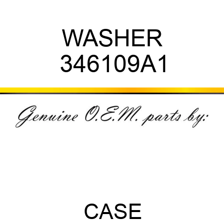 WASHER 346109A1