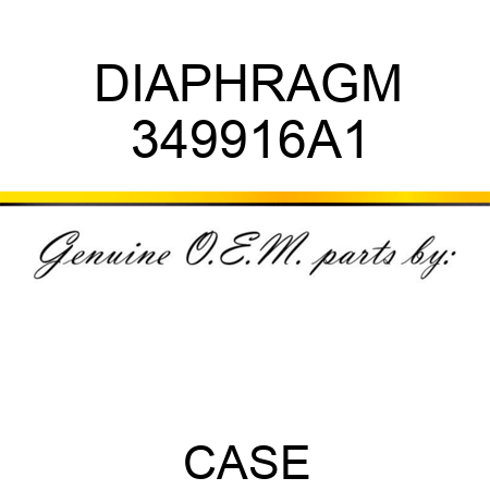 DIAPHRAGM 349916A1
