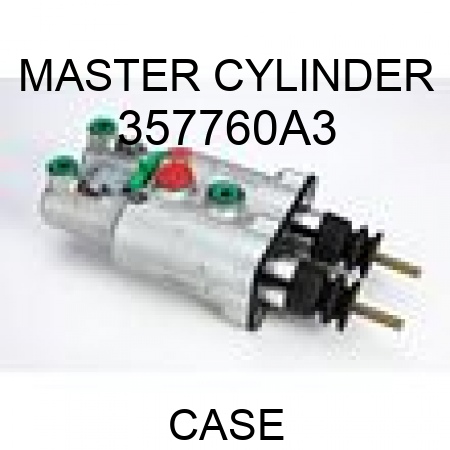 MASTER CYLINDER 357760A3