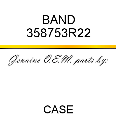 BAND 358753R22