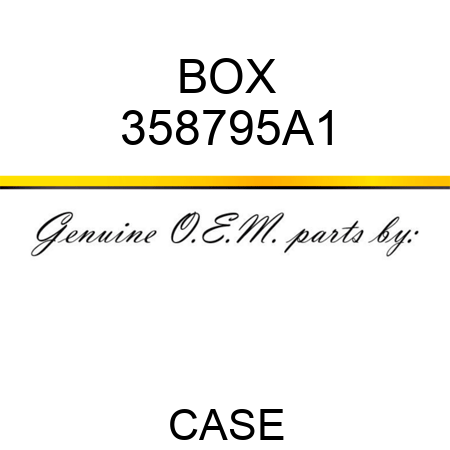 BOX 358795A1