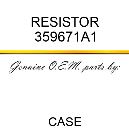 RESISTOR 359671A1