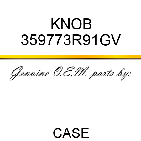 KNOB 359773R91GV