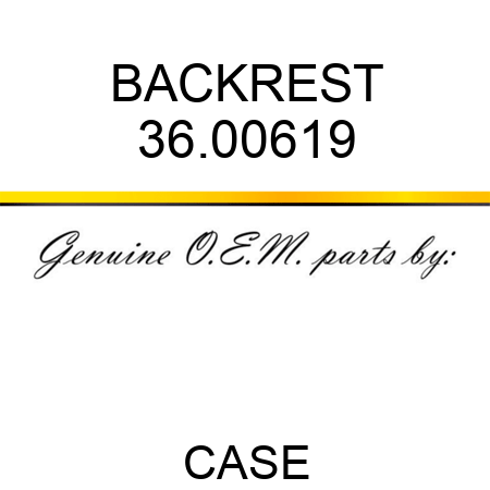 BACKREST 36.00619