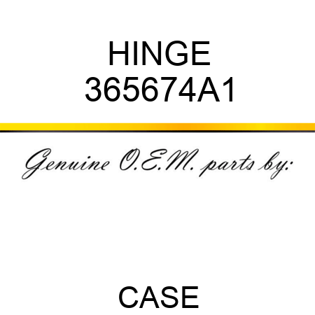 HINGE 365674A1