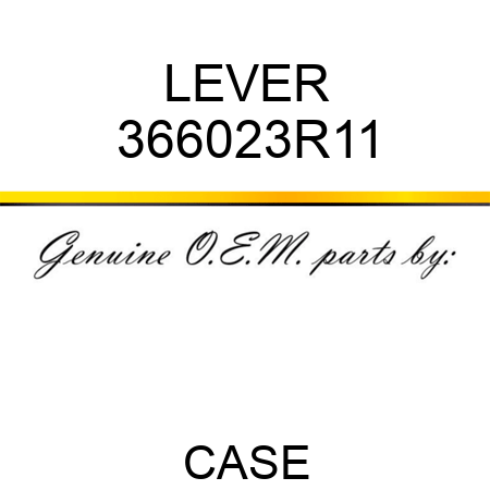 LEVER 366023R11