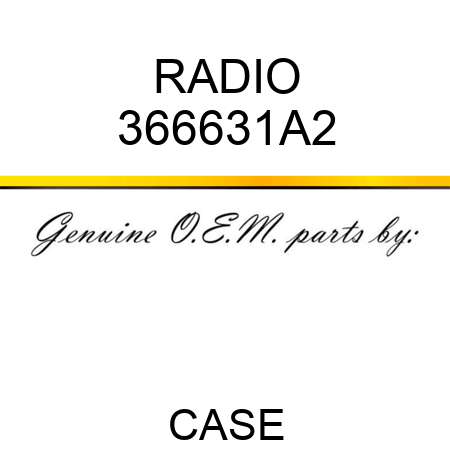 RADIO 366631A2