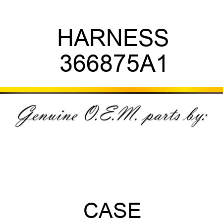 HARNESS 366875A1