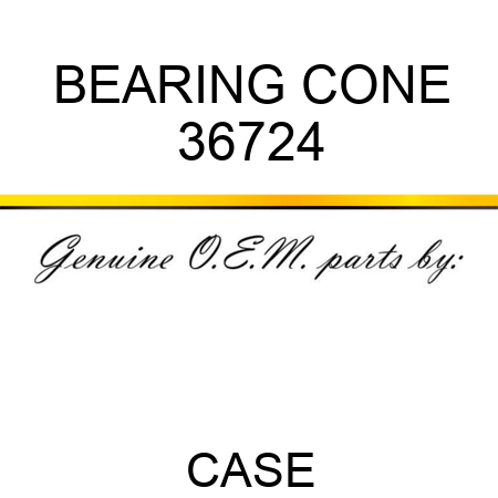 BEARING CONE 36724