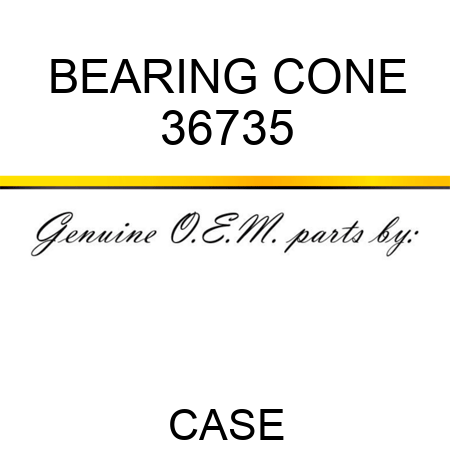 BEARING CONE 36735