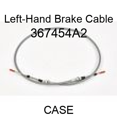 Left-Hand Brake Cable 367454A2