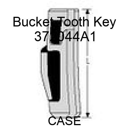 Bucket Tooth Key 372044A1