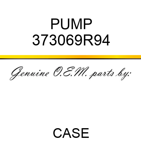 PUMP 373069R94