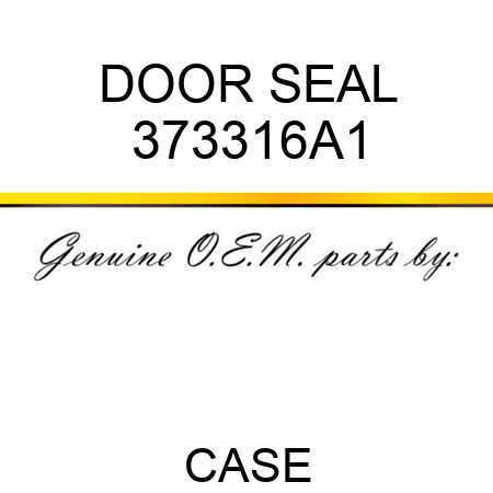 DOOR SEAL 373316A1