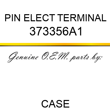 PIN, ELECT TERMINAL 373356A1