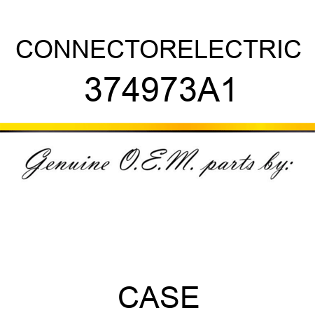 CONNECTOR,ELECTRIC 374973A1