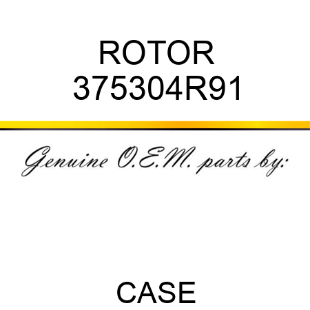 ROTOR 375304R91