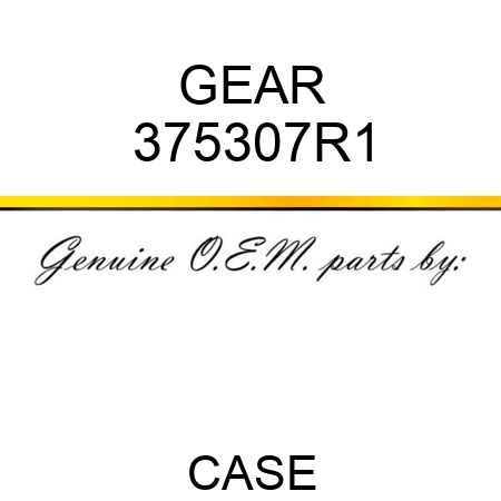 GEAR 375307R1