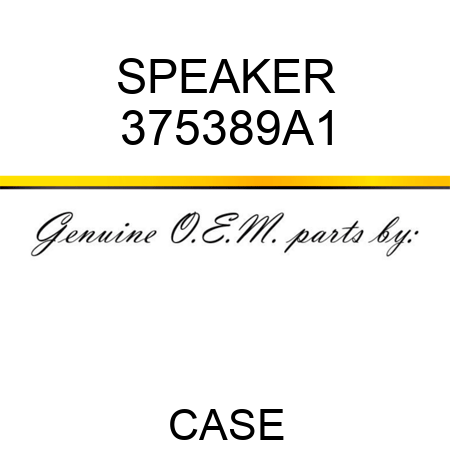 SPEAKER 375389A1